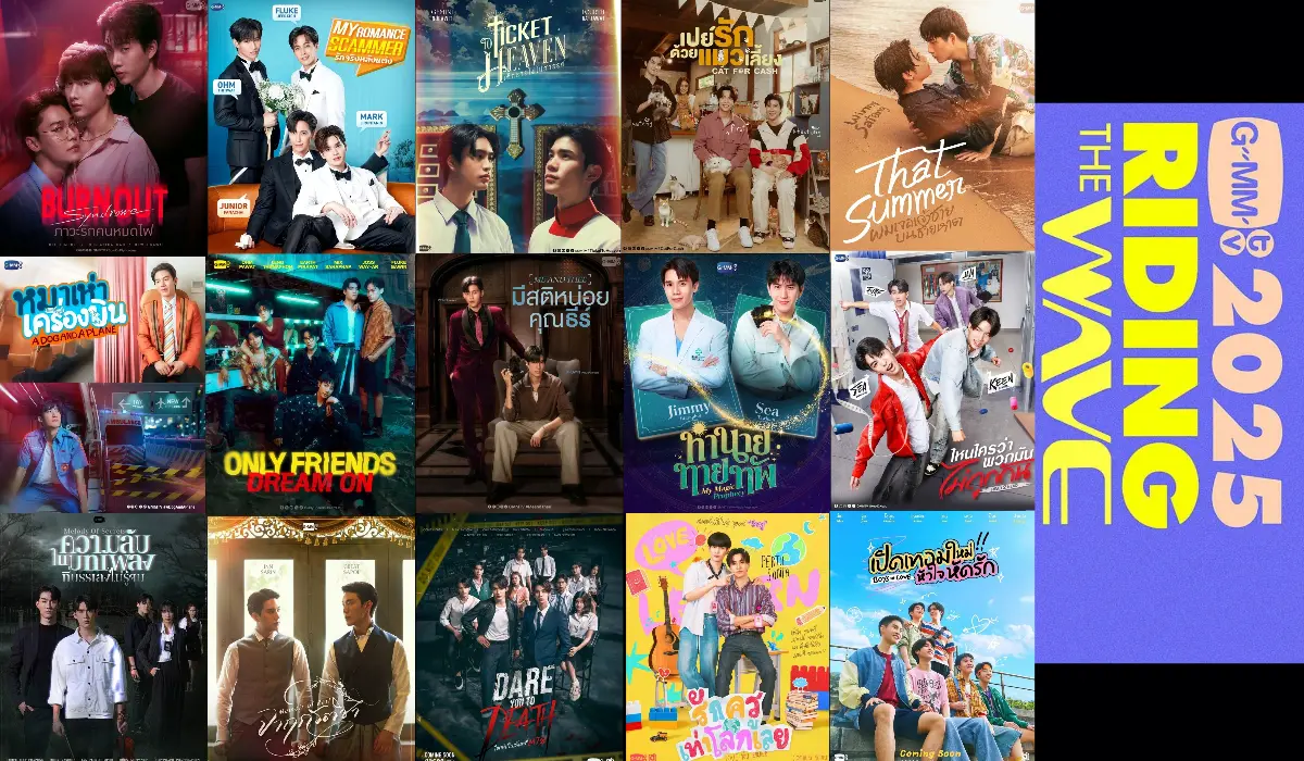 Checkout the 15 BLs to be released by GMMTV in 2025