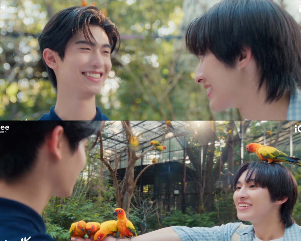 Your Sky Episode 4 scene of Muenfah and Teerak's date